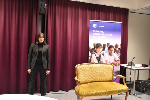 Vom "English Theatre" gab's ebenfalls zwei Kostproben aus Shakespeares "Hamlet" und Arthur Millers "The Crucible". | Foto: Barbara Fluckinger