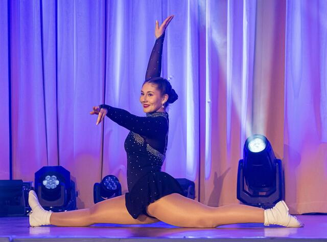 Das Tanzmariechen Chantal Altmann | Foto: R. Wehrl und M. Gartner