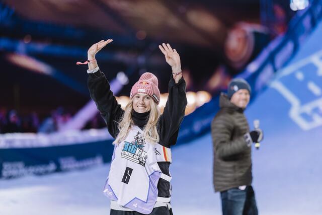 Für Anna Gasser war es schließlich Rang vier. | Foto: NZ Photo/Zangerle