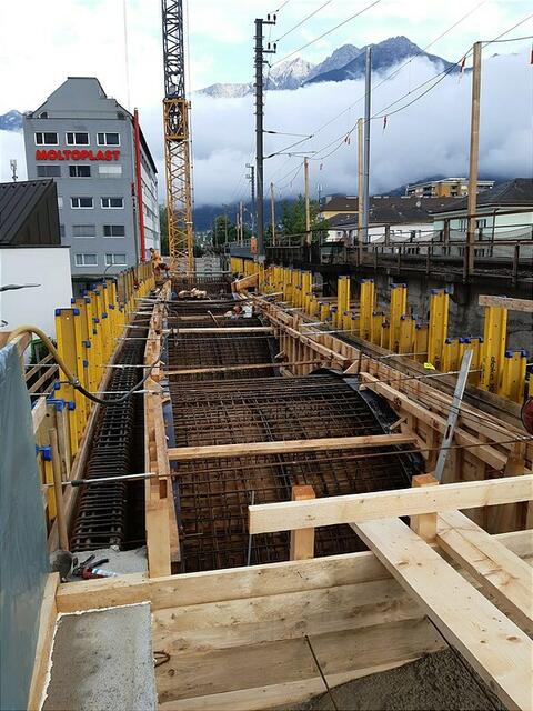 2500 Kubikmeter Betontragwerk Abtrag. | Foto: © ÖBB/SAE West 