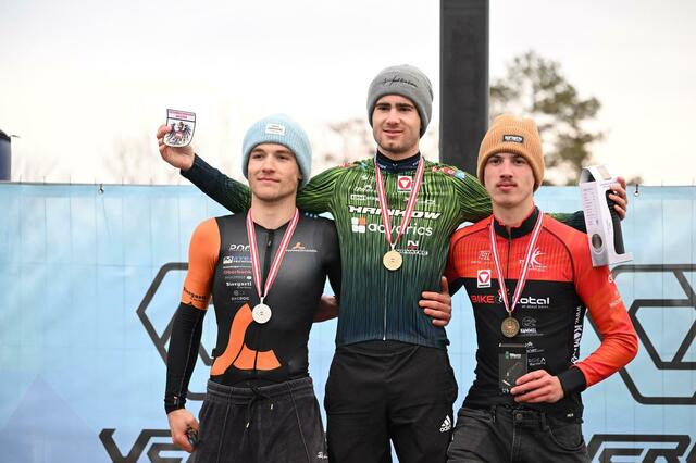 Dominik Hödlmoser krönte sich zum Sieger. | Foto: Reinhard Eisenbauer/Cycling Austria