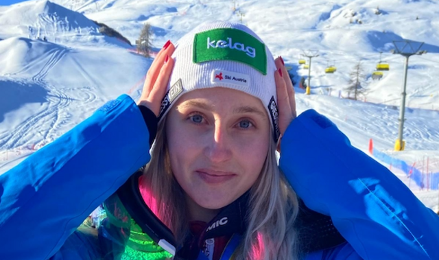 Elina Stary mit einer von zwei Medaillen in St. Moritz. | Foto: Privat
