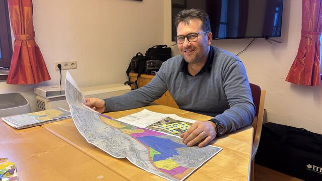 Hans-Jürgen Schiefer, Bürgermeister in Muhr. | Foto: pjw