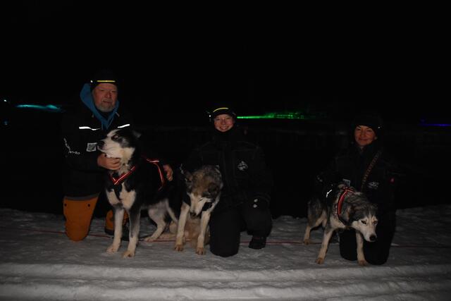 Kommt eigens aus dem Allgäu: Das Team von Husky Days | Foto: Kainz