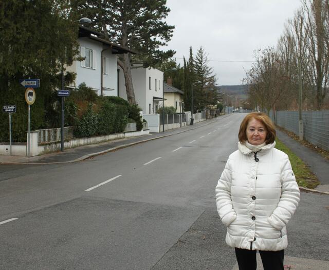 Helga A. will mehr Lebensqualität und Sicherheit in der Friedensstraße.  | Foto: Pro 23