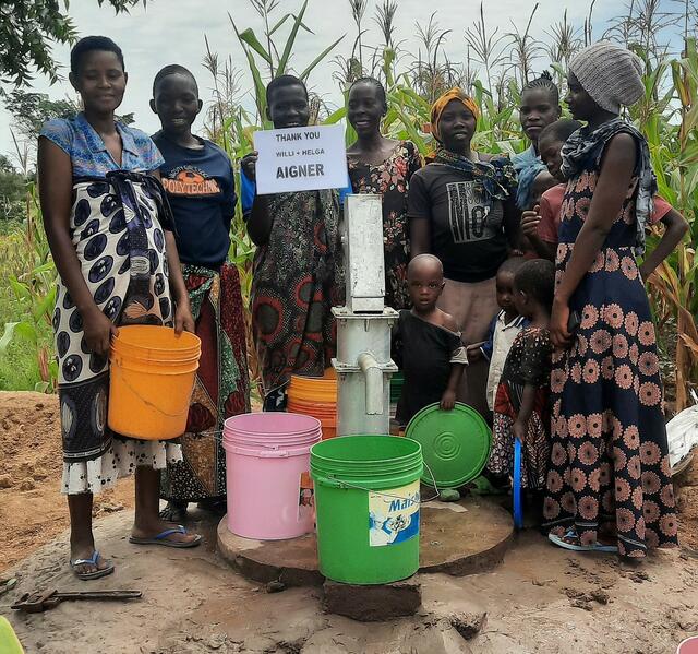 Im Jännder 2025 wurde unser 17. Brunnen übergeben.  