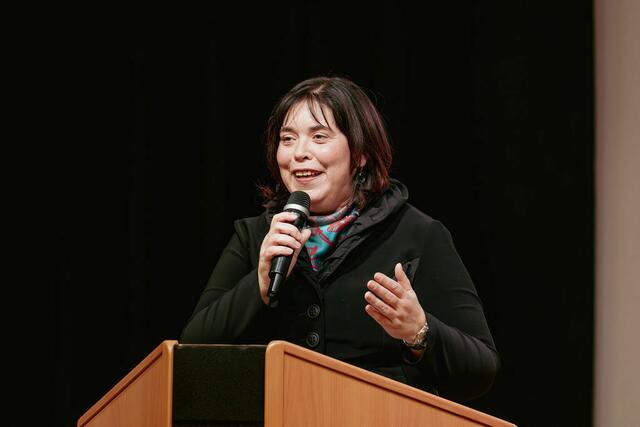 NAbg. Agnes Totter am Wort  | Foto: Marktgemeinde Mettersdorf