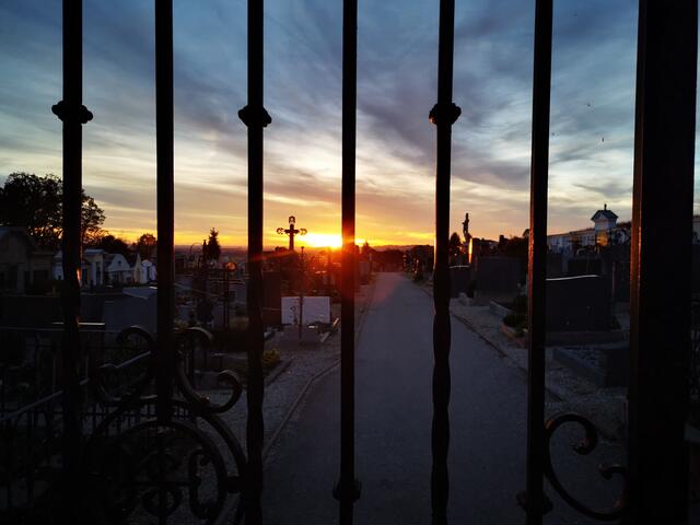 "Das ist nicht die Sonne, die untergeht, sondern die Welt, die sich dreht." Unser Mitgefühl gilt all jenen, die den Verstorbenen nahe standen.  | Foto: Alexandra Goll