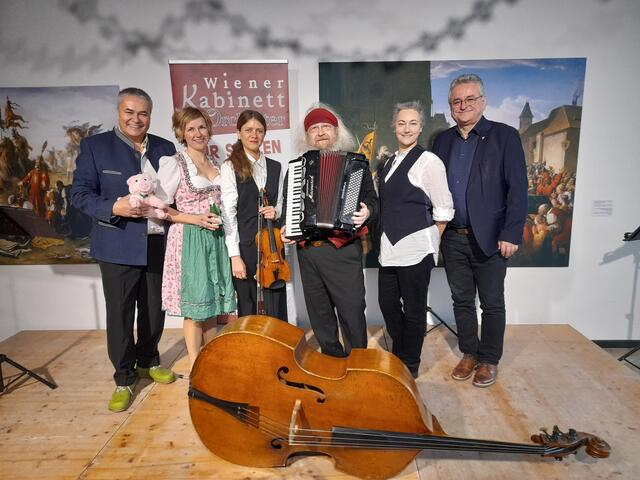 Roland Sperk, Christine dell'Antonio, Julia Kainz, Silvester Janiba, Judith Waldschütz und Alfred Kridlo. | Foto: Bendl