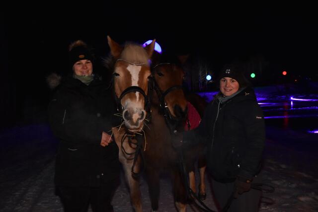 Maria Larl aus Fulpmes und Karin Sykora aus Schönberg (Reiterlebnis Stubai) | Foto: Kainz