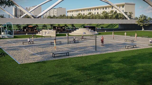 So soll das "under the bridge" Projekt einmal aussehen. | Foto: Good Karma Gastro