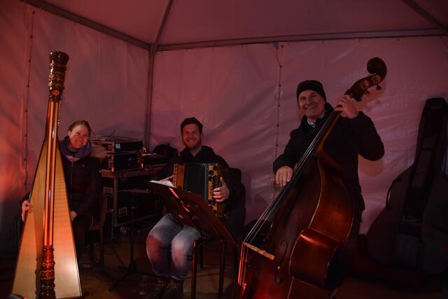 Das Trio Taktvoll unterhielt musikalisch. | Foto: Kainz