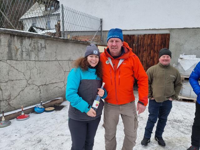 Gitti Bachner bewies Treffsicherheit beim "Maßschießen". | Foto: NF Palfau, Gerald Bachner 