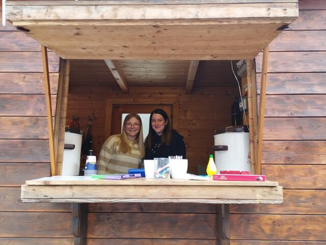 Für Verpflegung wurde natürlich auch gesorgt. | Foto: NF Palfau, Gerald Bachner 