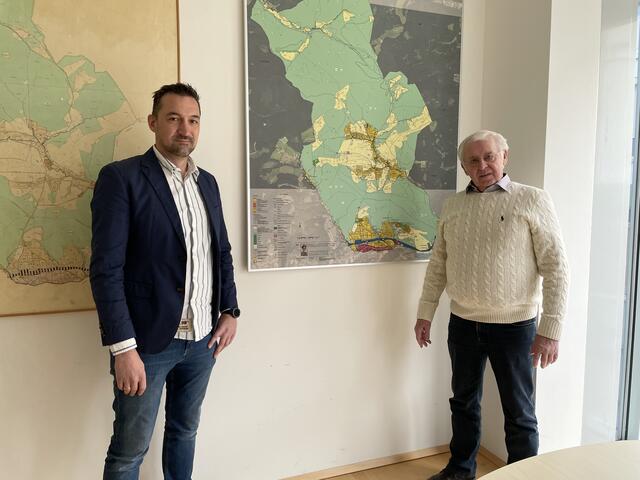 Johann Novomestsky (r.) tritt nicht mehr an am 26. Jänner.  | Foto: Marlene Trenker