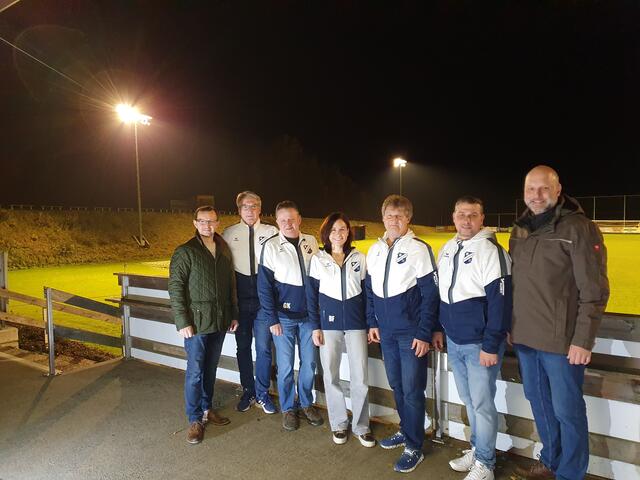 Nikolaus Noé-Nordberg, Herbert Wagner, Klaus Groß, Barbara Falkensammer, Gerhard Lamatsch, Reinhard Höfler und Michael Bartl (v.l.) | Foto: USV Windigsteig