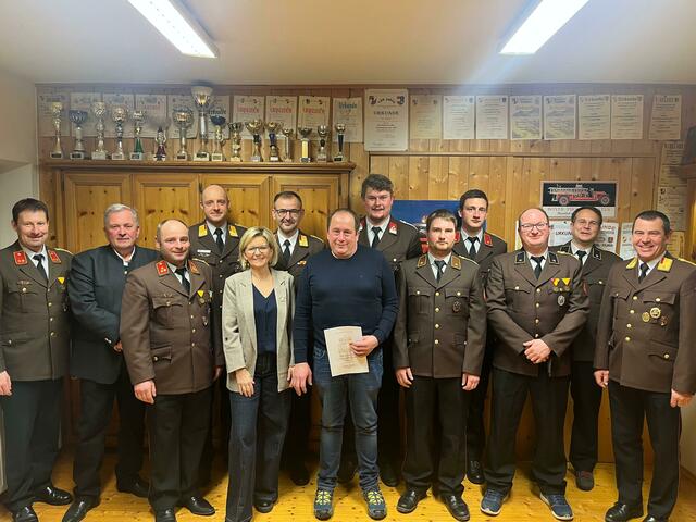 Jahresvollversammlung der Freiwilligen Feuerwehr Jainzen. | Foto: FF Jainzen