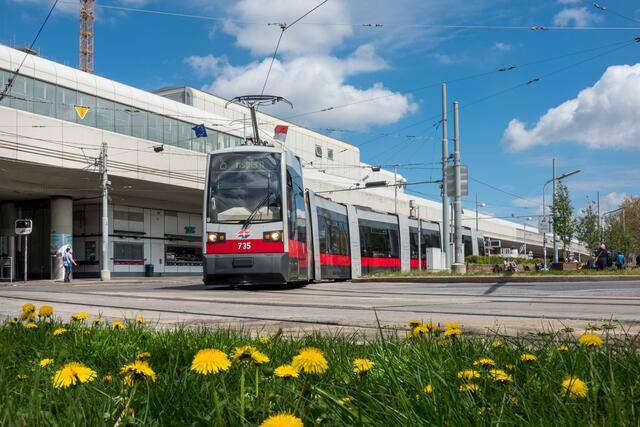 Wegen Gleisarbeiten (nachts) gibt einen früheren Betriebsschluss (circa 0 Uhr) der Straßenbahnlinien 25, 26 und 31. | Foto: Wiener Linien/Manfred Helmer