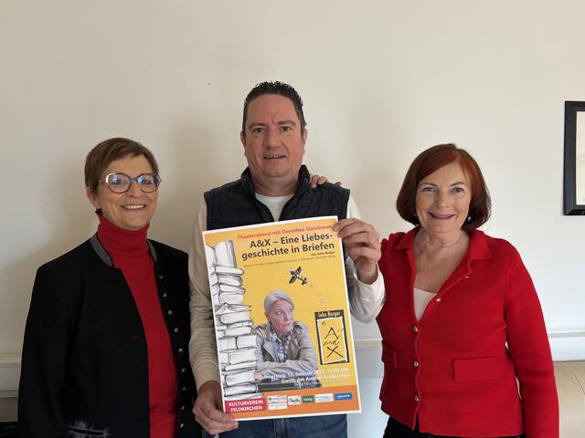 Margarethe Zaucher, Otto Hoffmann und Marietta Weißnar | Foto: MeinBezirk.at