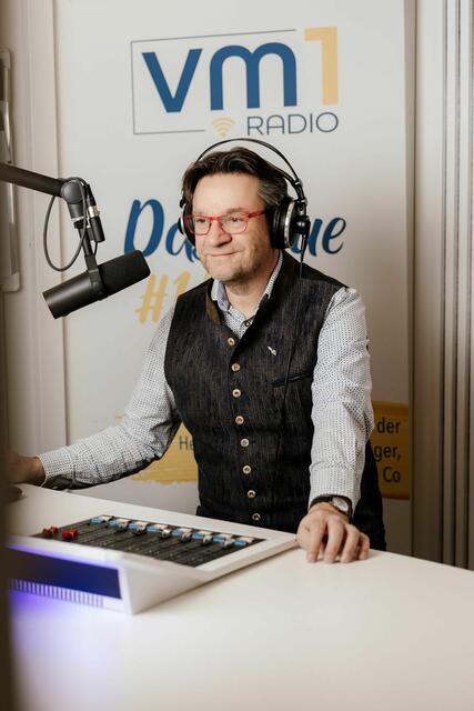 Karl Lenz: Vom ORF Landesstudio Steiermark zum  Privatsender VM1 in Innsbruck | Foto: Milka Saischek 