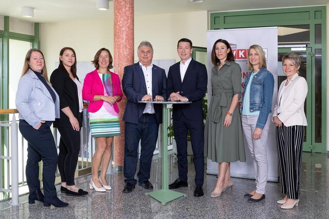 Das Team der WKNÖ-Bezirksstelle Mistelbach. | Foto: Josef Schimmer