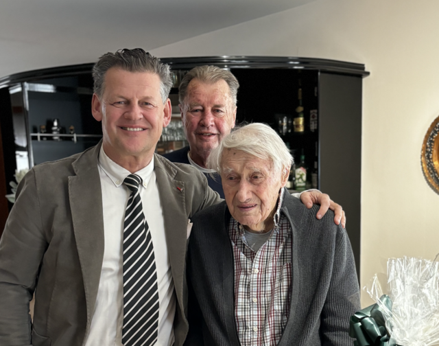 Jakob Heinrich Grottenegg feierte seinen ersten dreistelligen Geburtstag. | Foto: Büro Bürgermeister
