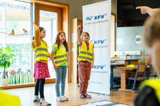 Die Kinder durften bei der Aktion aktiv mitwirken. (Symbolbild) | Foto: KFV/Michael Sabotha