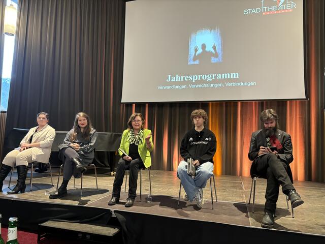 Das Stadttheater Kufstein präsentierte das Jahresprogramm für 2025, wo "Familie und Identität" heuer im Fokus stehen. | Foto: Nimpf