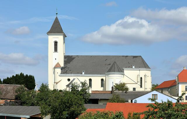 Die Pfarrkirche in Gaubitsch. | Foto: Wikipedia