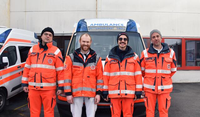 So sehen die Fundraiser der Johanniter aus, welche in den nächsten Tagen auf den Straßen Innsbrucks unterwegs sind.  | Foto: Johanniter