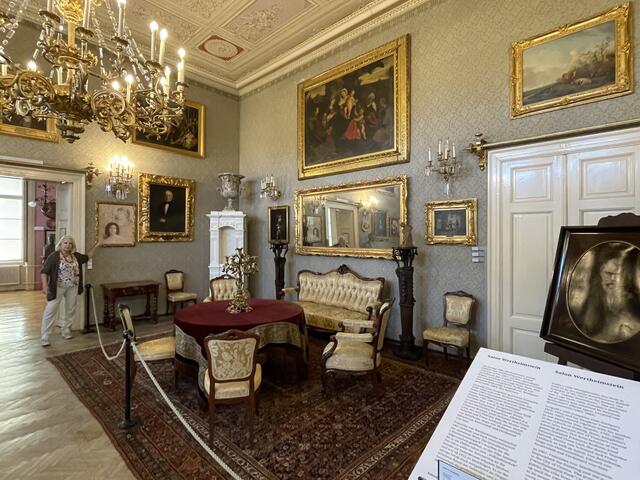 Der Salon in der Villa Wertheimstein soll der Öffentlichkeit zur Besichtigung bereitstehen. | Foto: Johannes Reiterits