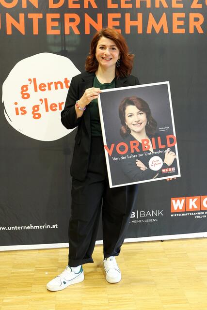 Paulina Boje, Geschäftsführerin des Salons Schnittgefühl in Grieskirchen, wurde als Vorbild-Unternehmerin ausgezeichnet. | Foto: Maringer