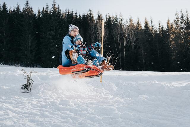 Spaß im Schnee, Lackenhof-Ötscher | Foto: G. Demolsky