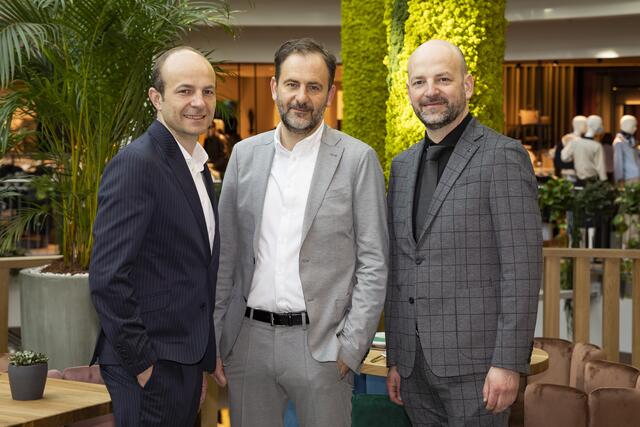 Christoph, Leopold und Wolfgang Feucht. | Foto: Die Fotografen