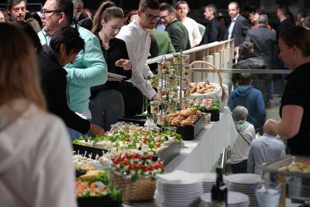 Ein köstliches Buffert ließ beim Neujahrsempfang in Hengsberg keine Wünsche offen. | Foto: Gemeinde