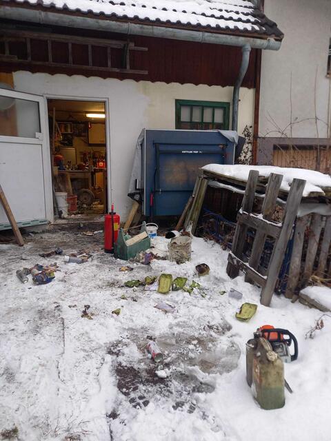 Schnelles Handeln verhindert einen schlimmeren Brand. | Foto: FF-Kernhof