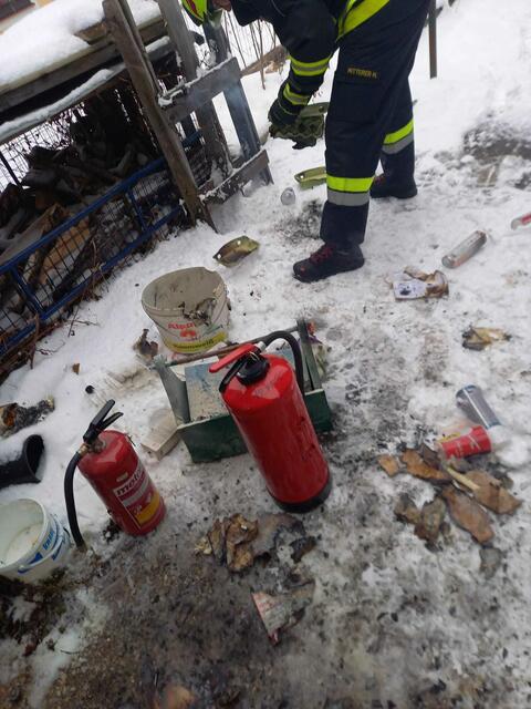 Brand in der Hoyossiedlung - Schnelles Eingreifen der Feuerwehr.  | Foto: FF-Kernhof