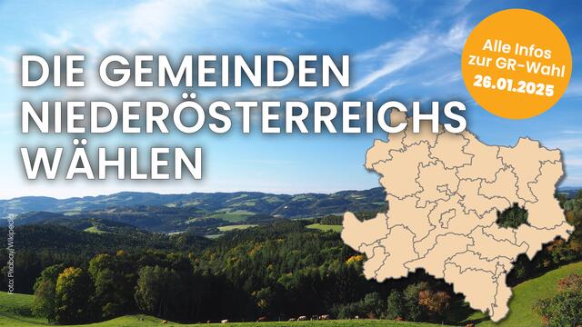 Gemeinderatswahlen 2025 - so hat Niederösterreich gewählt. | Foto: pixabay/Wikipedia