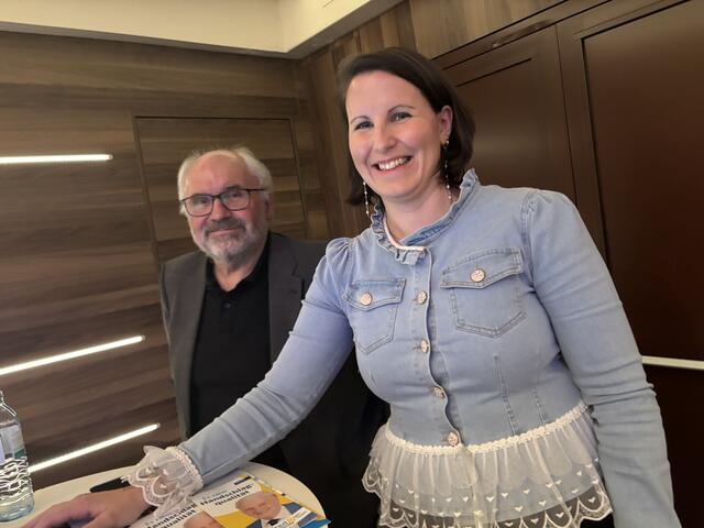 "Alter Hase" Hans Gschwindl mit Energiebündel Marlis Schmidt. | Foto: Alexandra Goll