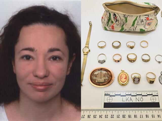 Diese 44-Jährige soll im Frühsommer vergangenen Jahres eine 56-Jährige in Baden und Wien um mehrere hunderttausend Euro betrogen haben. | Foto: LPD NÖ/LKA