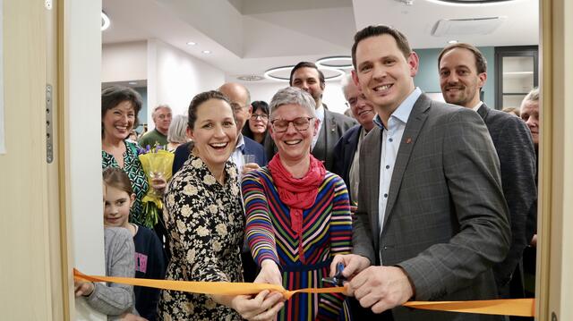 Offizielle Ordinationseröffnung der Gruppenpraxis Neulengbach der Ärztinnen Dr. Alexandra Leder und Dr. Verena Schaubschläger mit Bürgermeister Jürgen Rummel | Foto: Lauren Seywald / MeinBezirk