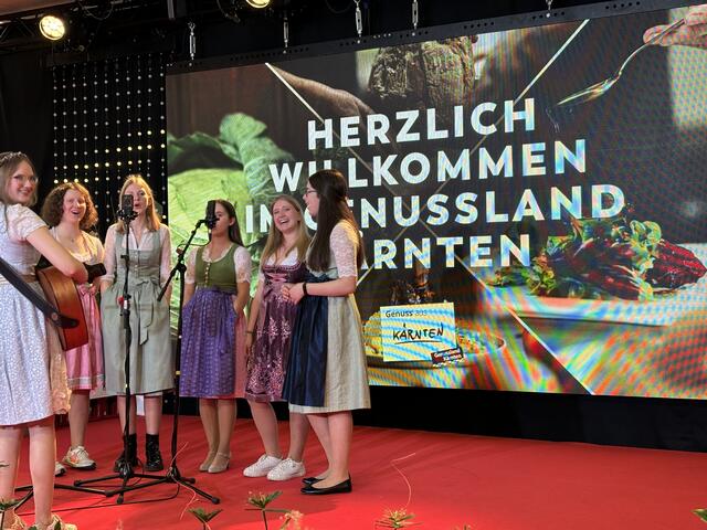 Musikalische Unterhaltung vor der Veranstaltung. | Foto: MeinBezirk.at