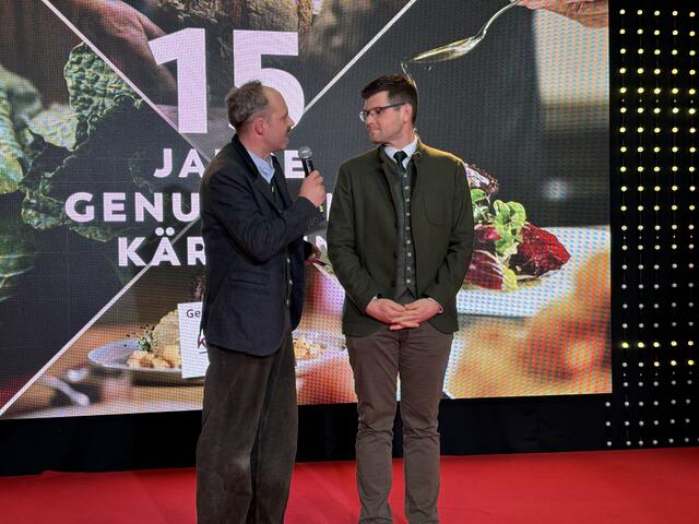 Martin Gruber freut sehr über das "großartige und langjährige Bestehen des Genusslands". | Foto: MeinBezirk.at