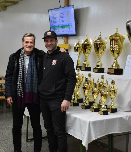 TFV Präsident Sepp Geisler und FCB-Obmann Michael Steiner | Foto: FC Bruckhäusl