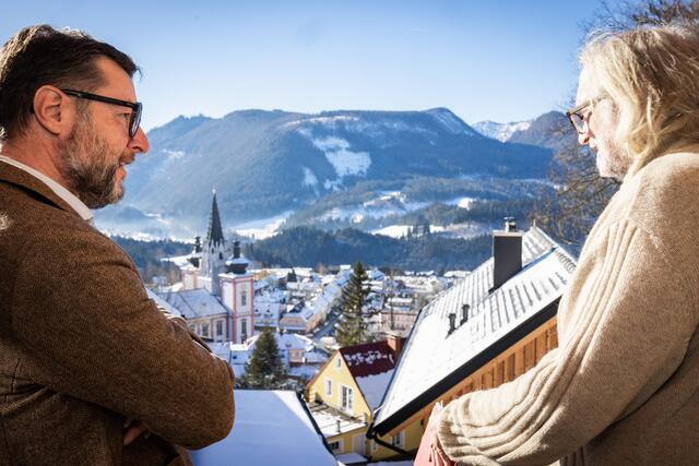 Lage, Lage, Lage! Die Lage des Montestyrias würde das Herz eines jeden Immobilienentwicklers schneller schlagen lassen. | Foto: Fred Lindmoser