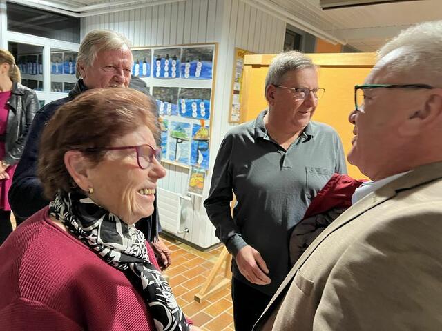 Viele Glückwünsche für Peter Fließer in Mooskirchen | Foto: Cescutti