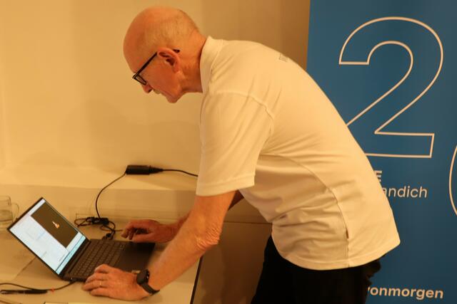 Die Playlist stammte von Walter Berberich