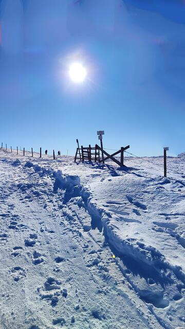 Wintersonne und Schnee, eine herrliche Kombination... | Foto: I.Wozonig