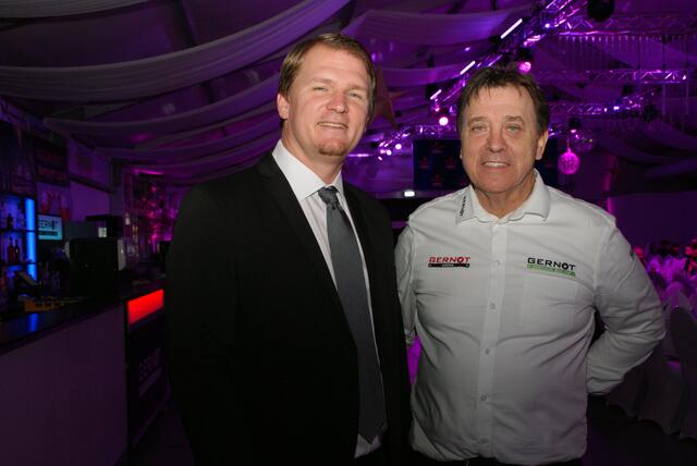 Bernhard Hirczy und Hausherr Gernot Schmiedt. | Foto: Anna Kaufmann