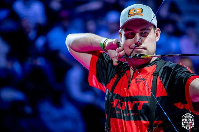 Nico Wiener überzeugte mit toller Schussleistung beim Weltcup in Nimes. | Foto: World Archery